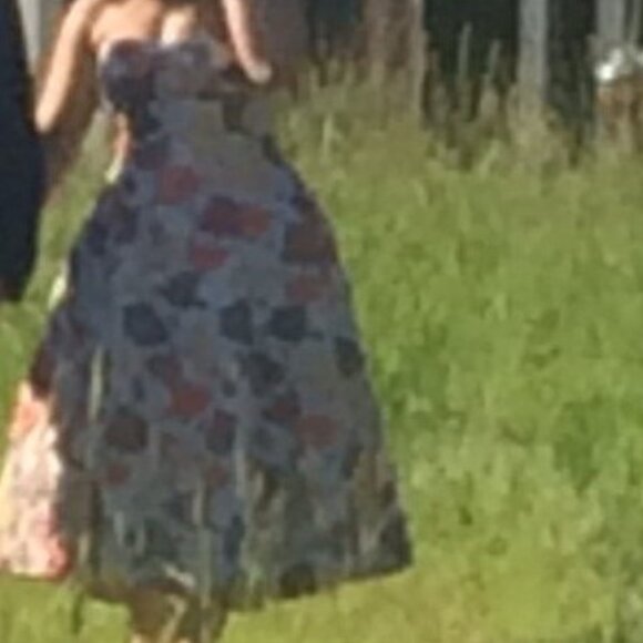 STUNNING !!  LUCIAN MATIS formal mid-length dress - SPRING-SUMMER WEDDINGWEAR - Picture 9 of 9